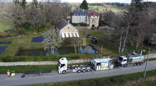 enrepris de travaux sans tranchées à Montipouret près de Châteauroux dans l'Indre 36